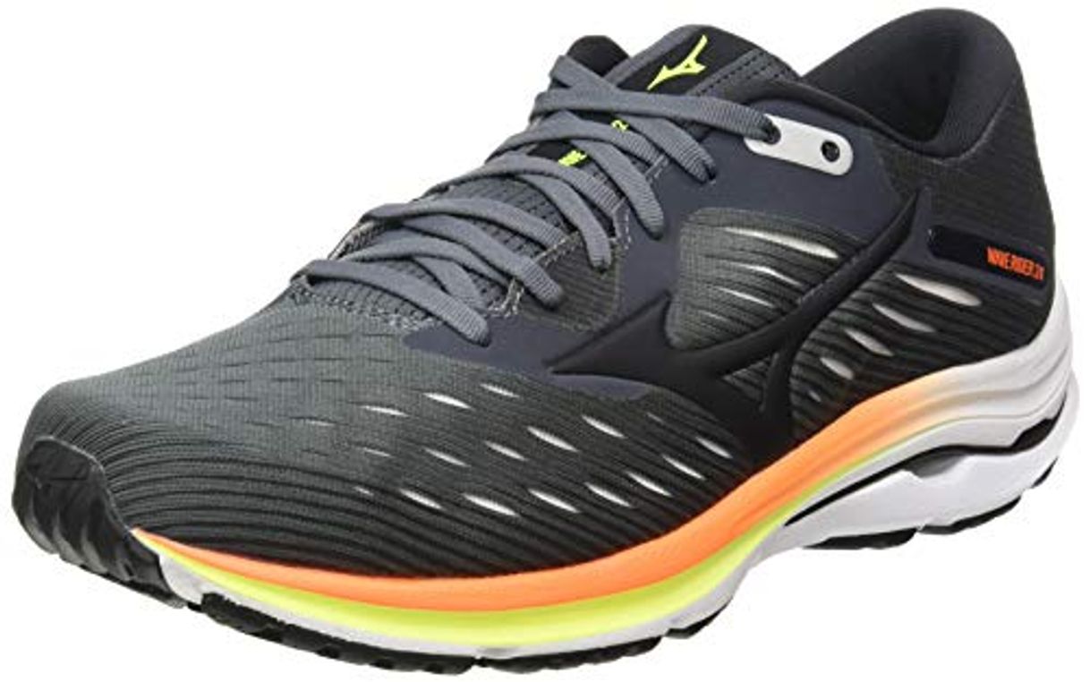 Moda Mizuno Wave Rider 24, Zapatillas para Correr de Carretera Hombre, Crock