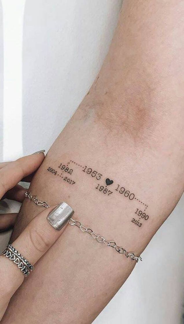 Moda Tatuagem para lembrar momentos ✨