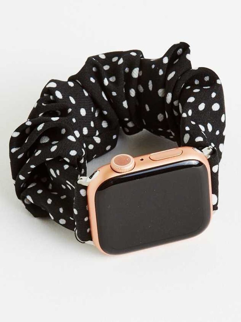 Fashion Scrunchie dálmata Banda de reloj inteligente