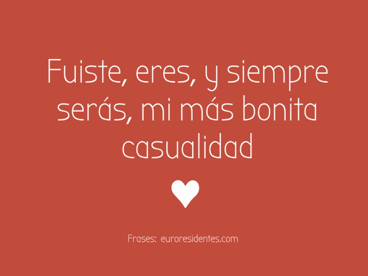 Frases de amor corta