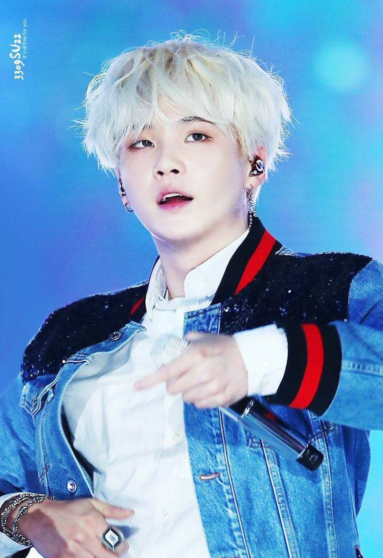 Moda Yoongi# platinado sexy