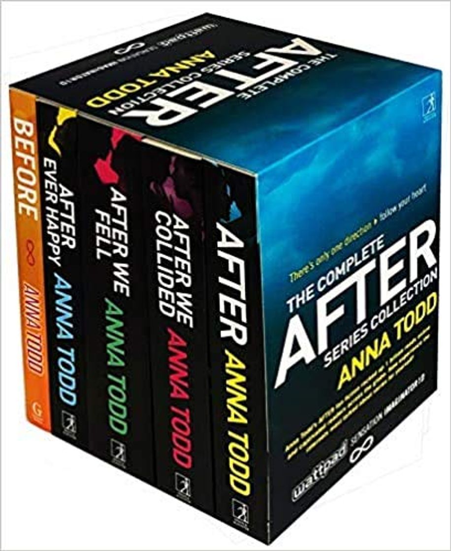 by Anna Todd The Complete After Series Collection 5 Books Box Set