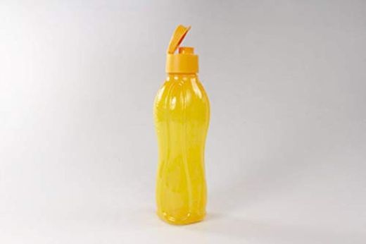Tupperware To Go Eco 750ml Botella para Beber Naranja con Cierre de Clip FBA 36166