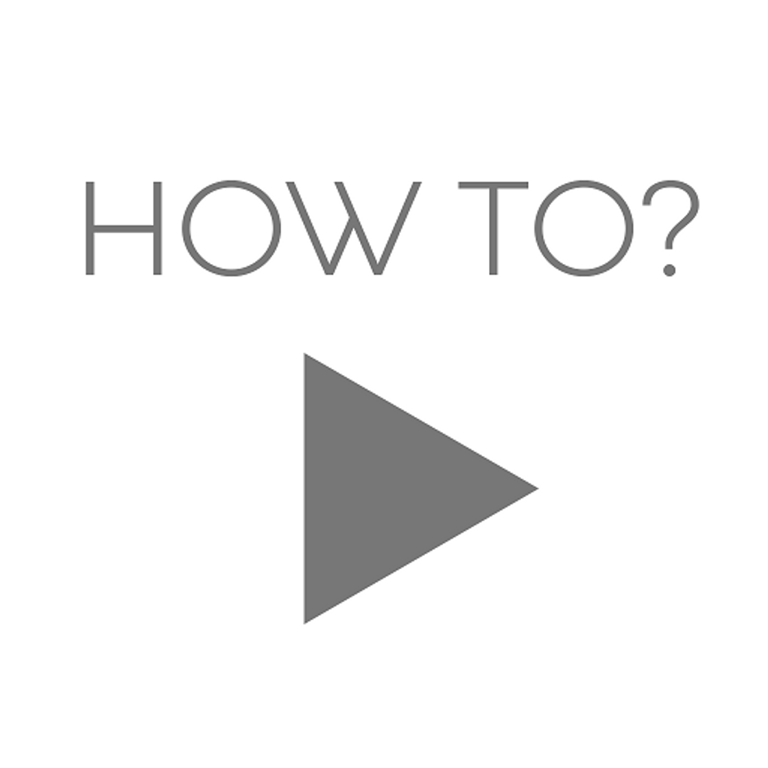 Videojuegos How to PLAY? a puzzle game
