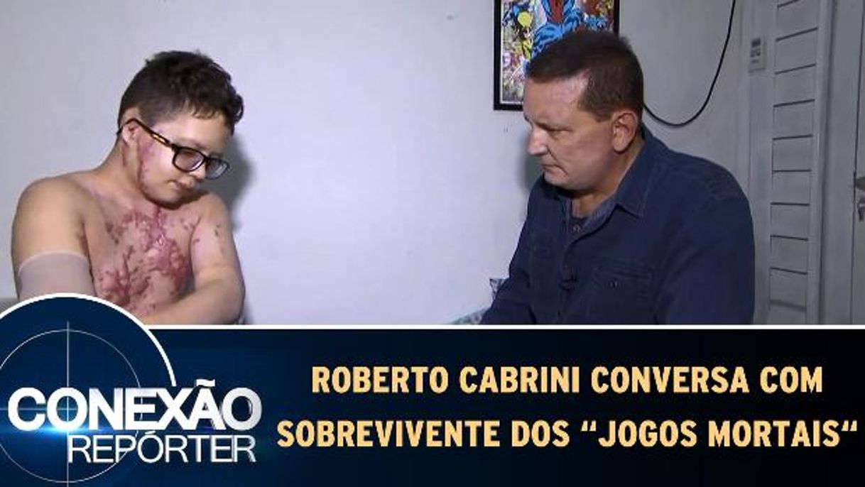 Moda Cabrine conversa com sobrevivente de jogos da internet 