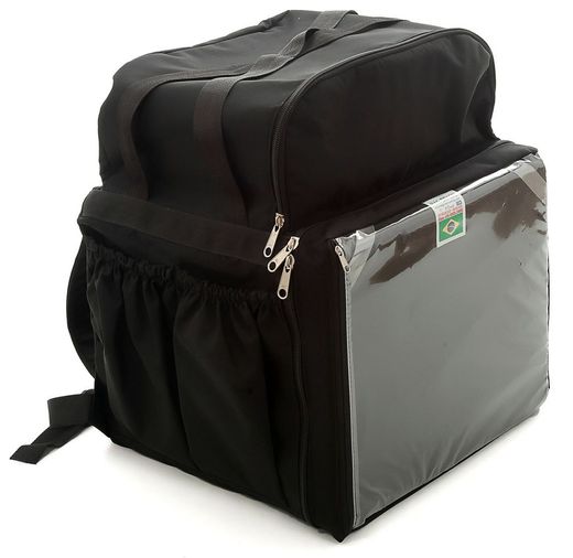 Mochila Bag Térmica Delivery Aplicativos Com Isopor Laminado