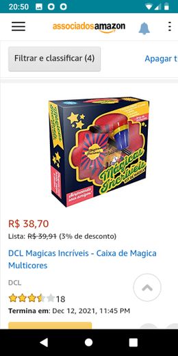 DCL Magicas Incríveis - Caixa de Magica  Multicores https://