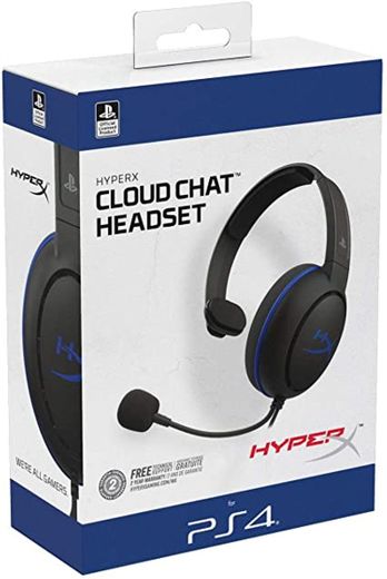 Headset Gamer Hyperx Cloud Chat PS4 https://amzn.to/3ERF8De