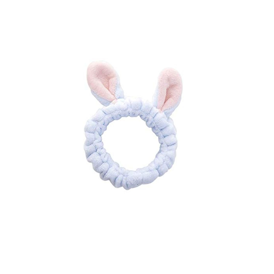 Social teng hong hui Oído de la Felpa Cinta de Cabeza Mujeres Maquillaje Lavarse la Cara de la Banda del Pelo del Lazo elástico Suave Envoltura de la Cabeza de Ducha