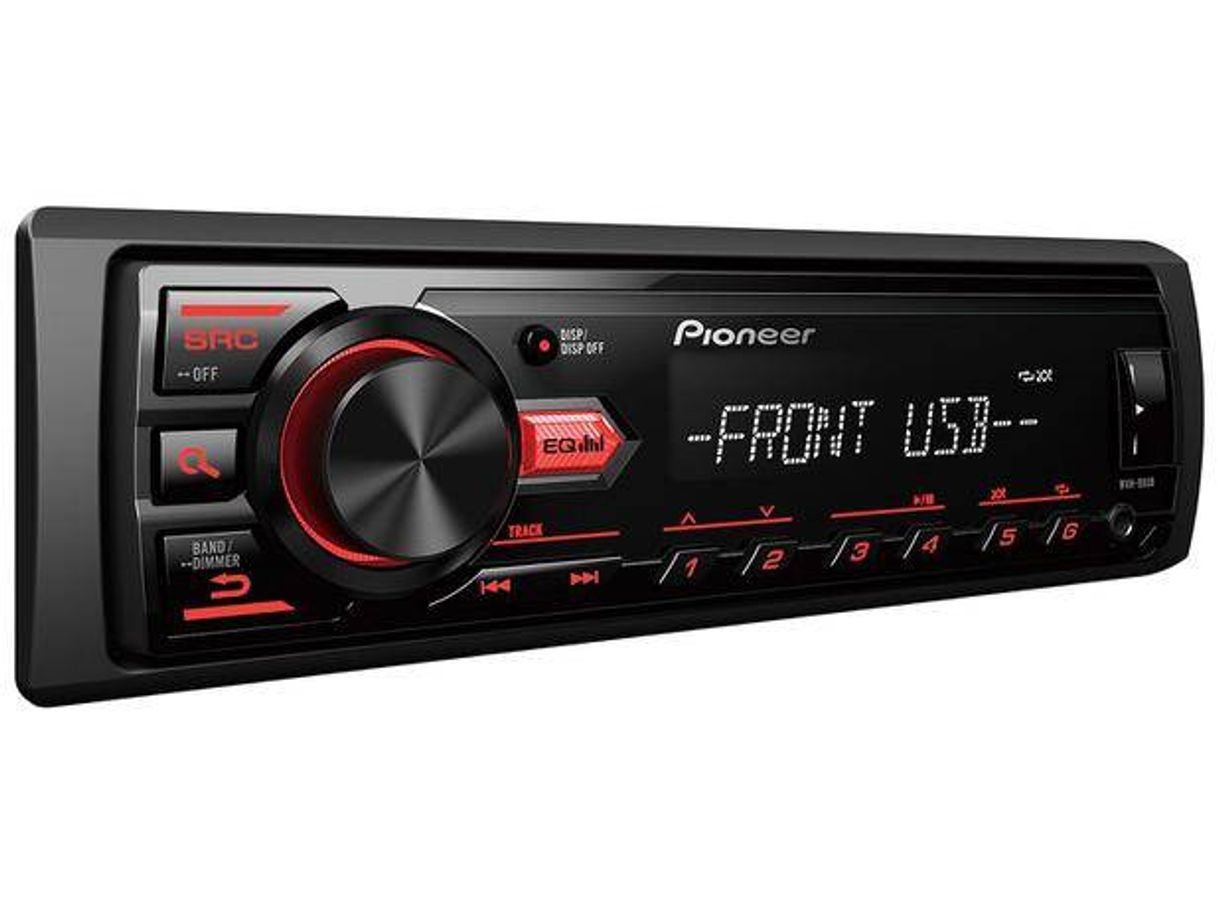 Fashion Som Automotivo Pioneer MP3 Player AM/FM USB - Auxiliar MVH-9