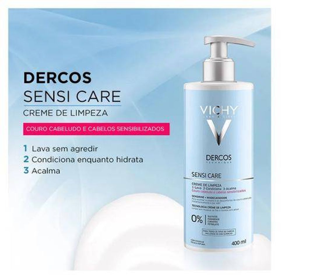 Moda Creme de Limpeza Capilar Vichy - Dercos Sensi Care