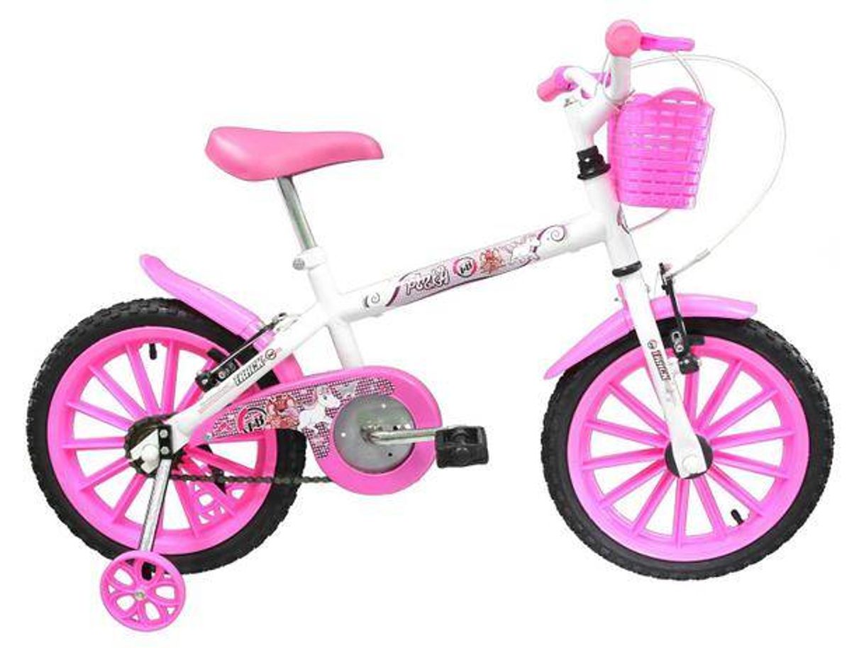 Fashion Bicicleta Infantil Aro 16 Track Bikes PINKY WR -