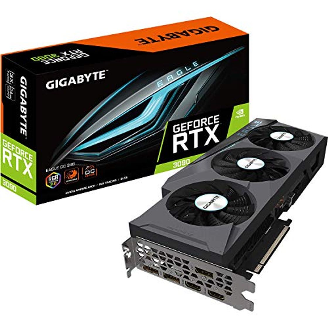 Producto Gigabyte GeForce RTX 3090 Eagle OC 24GB GDDR6X Tarjeta gráfica