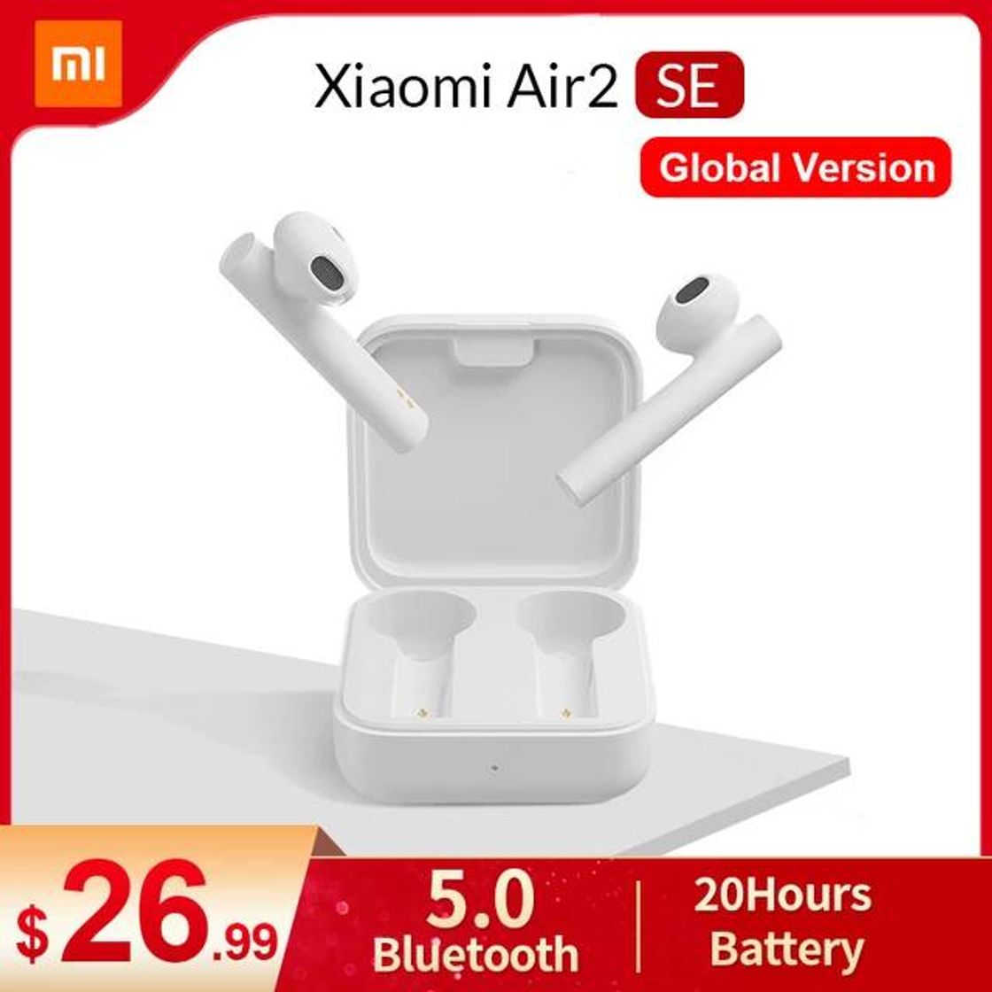 Moda Fone xiaomi original 20 horas de música preço muito bom