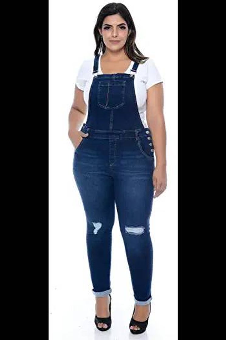 Moda Macac%C3%A3o-Jardineira-Jeans-Skin