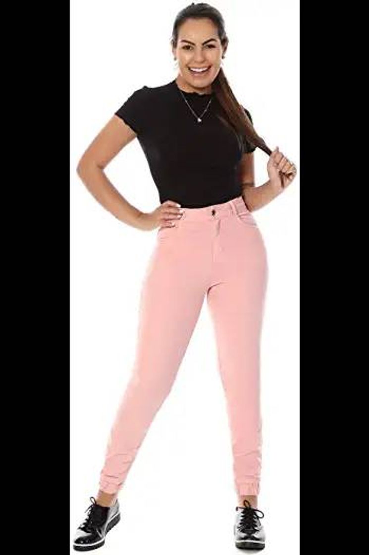 Moda Jogging-Elastico-Feminino-Sawary-J