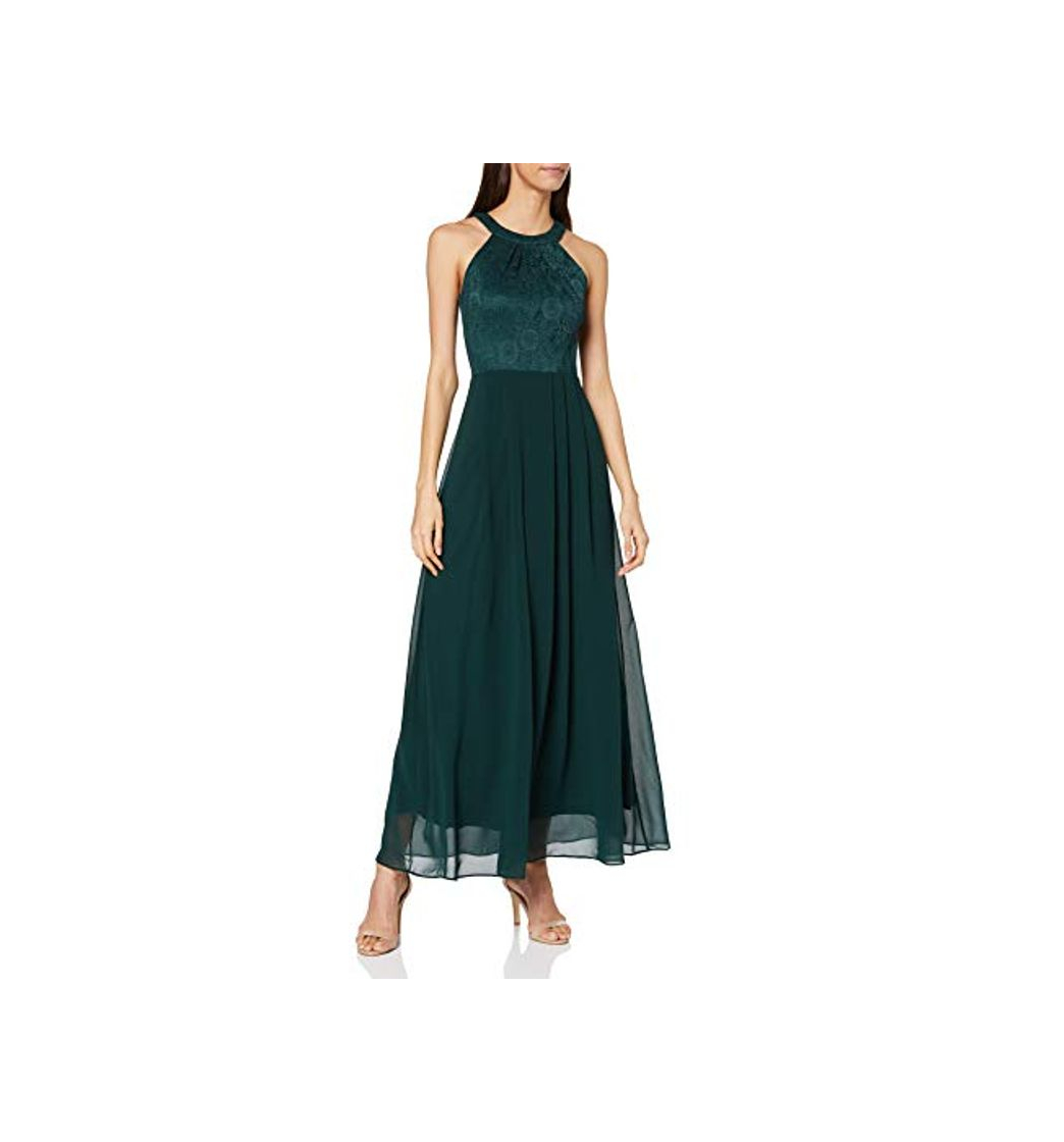 Moda Oliceydress DS0040 Vestidos de Noche, Verde