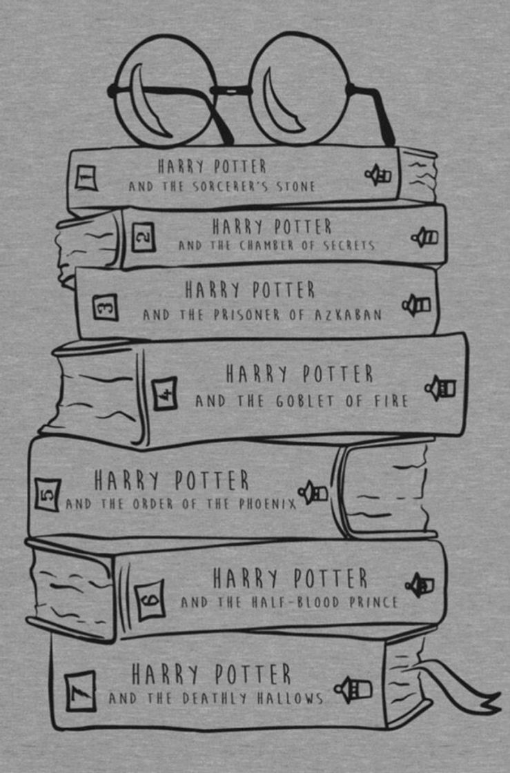 Fashion Livros de harry potter 