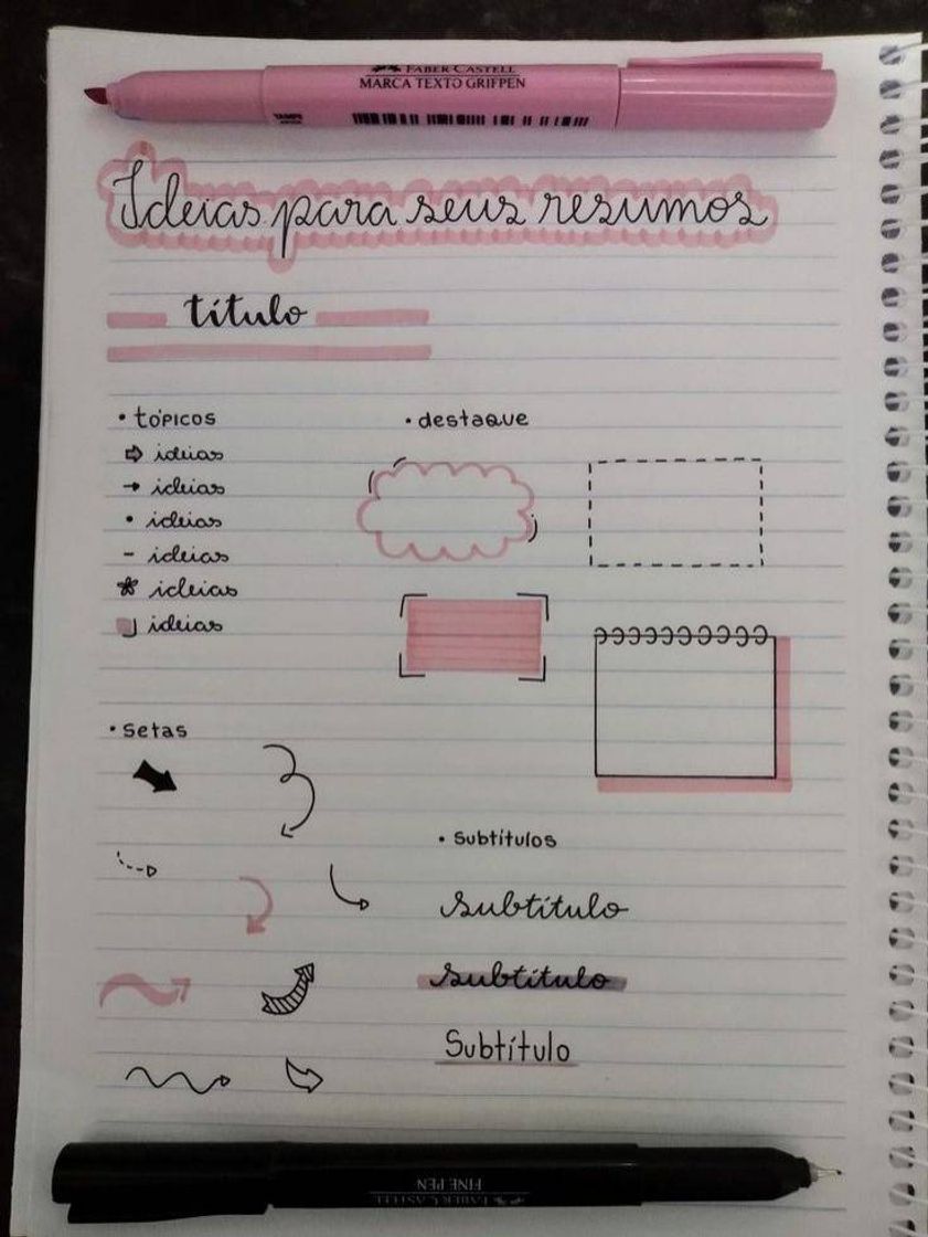 Fashion Ideias resumo escolar 