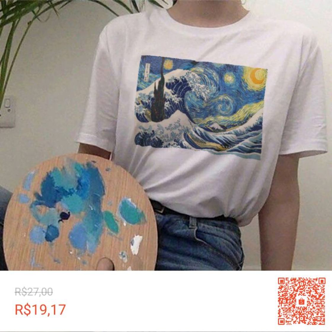 Fashion Blusa Van Gogh