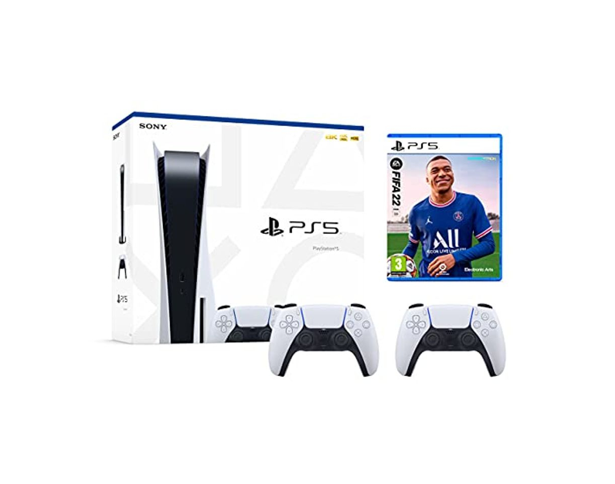 Producto Consola PS5 PlayStation 5 Sony (lector de disco Bluray) 825GB SSD, HD,