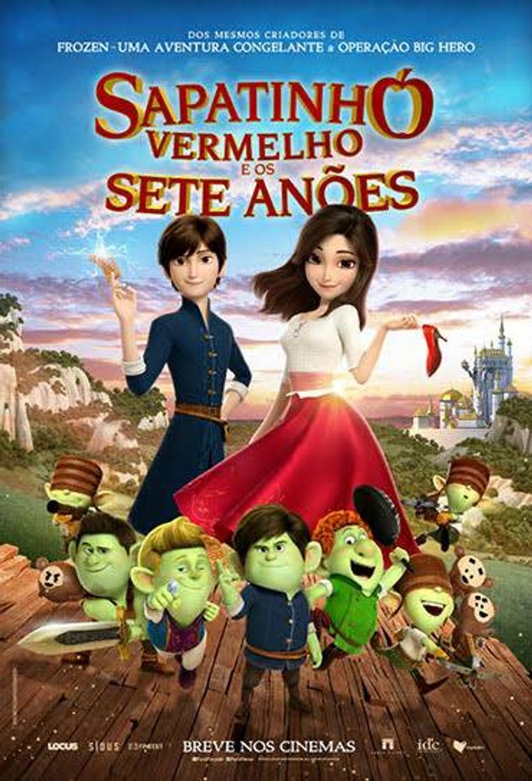 Película Sapatinho Vermelho e os sete anões