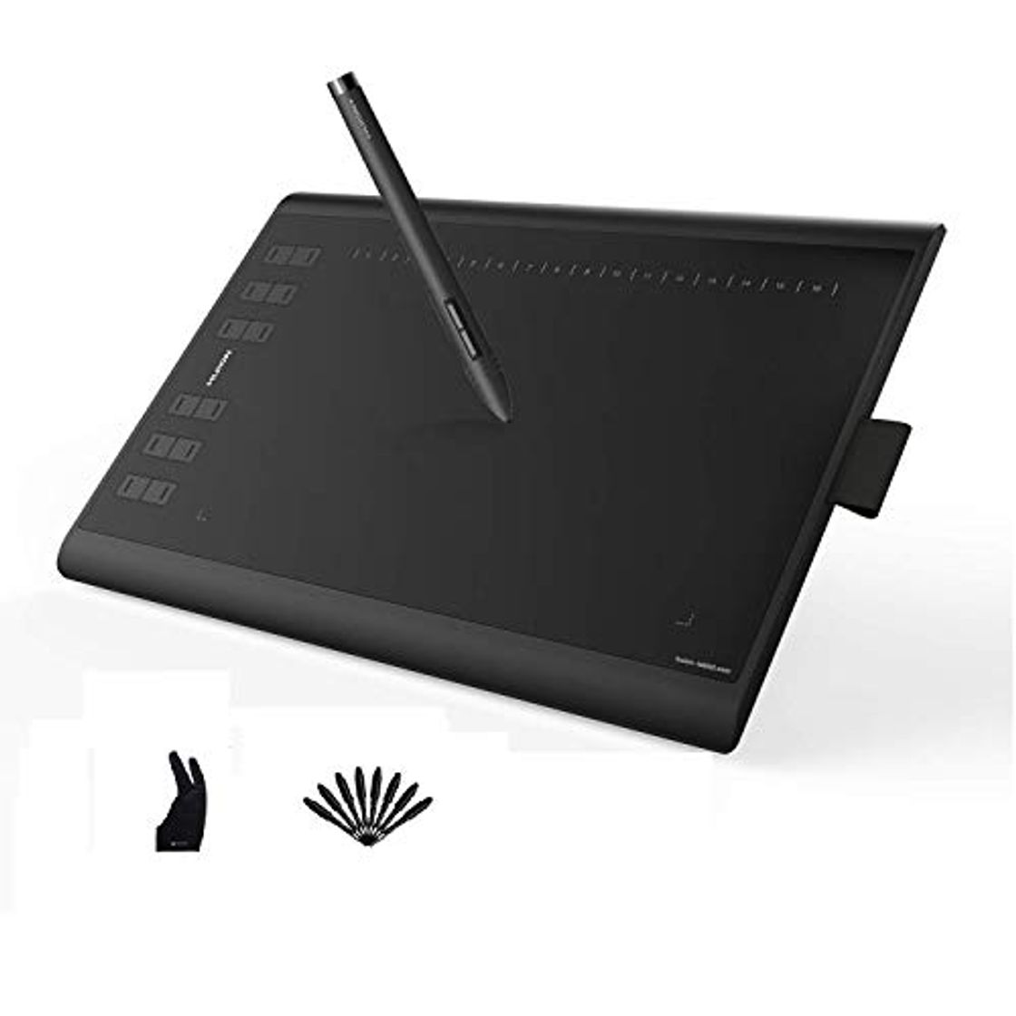 Electronic HUION NEW 1060 PLUS Tableta Gráfica con 8192 liveles de presión 12+16