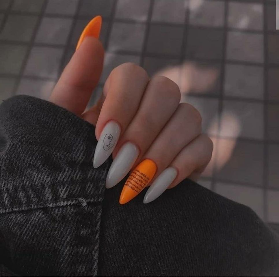 Fashion Nails orange