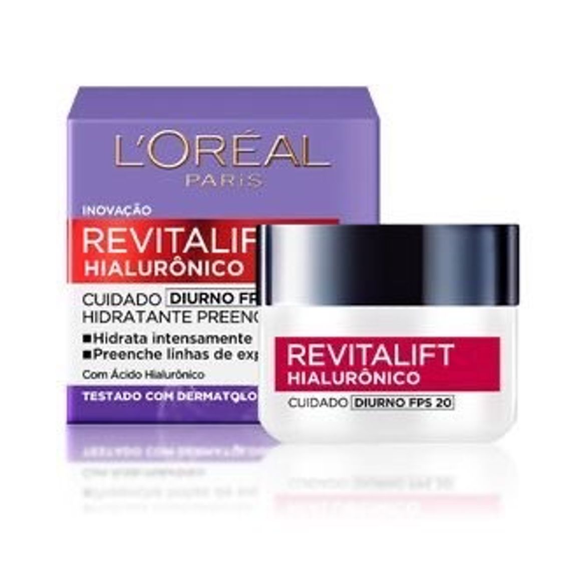 Fashion Creme Revitalift Hialurônico Noturno | L'Oréal Paris