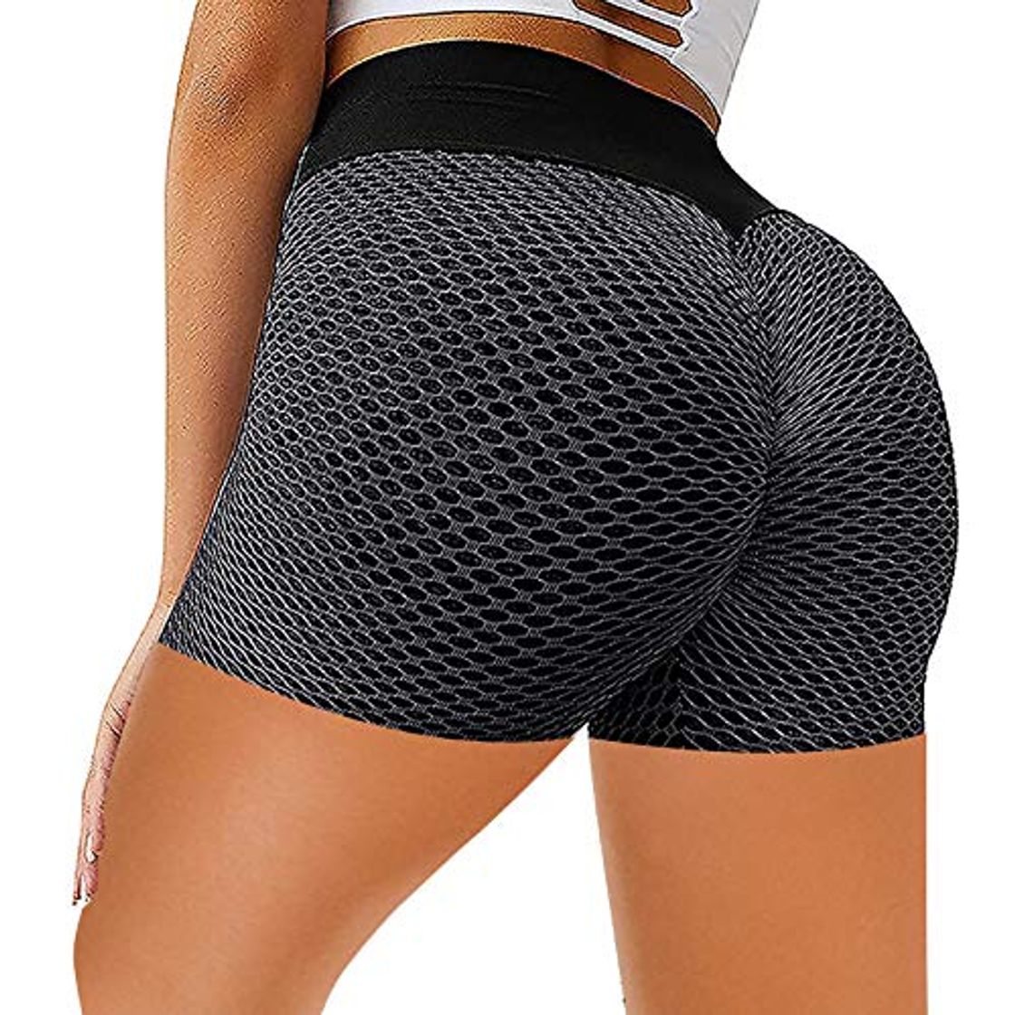 Fashion TIK Tok Leggins Push Up para Mujer, Pantalones Cortos Yoga Mujer Mallas