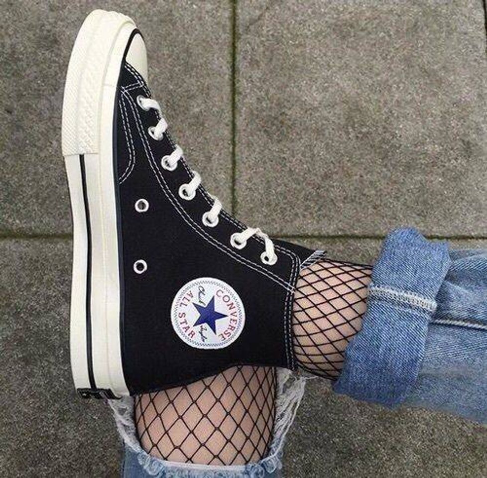 Fashion Converse Chuck Taylor All Star Lift - Hi - Negro