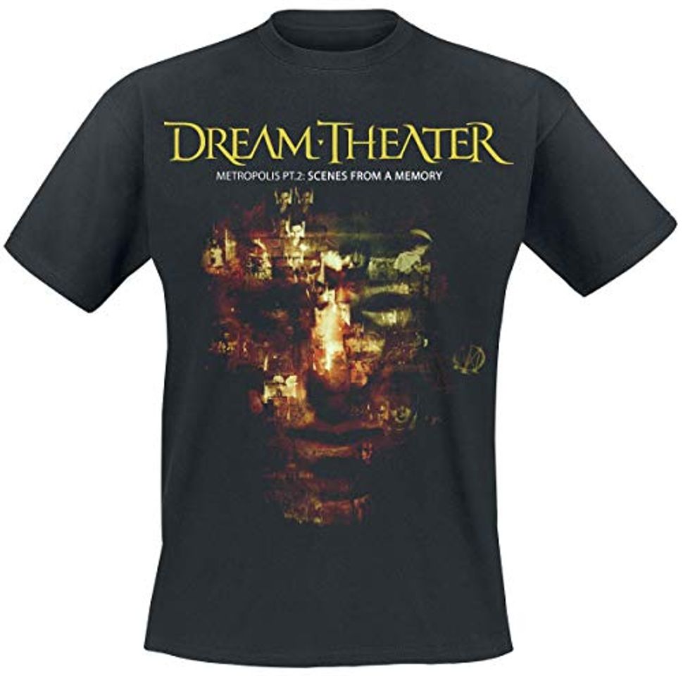 Moda Dream Theater Metropolis SFAM Camiseta Negro XXL