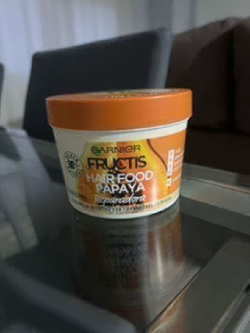 Belleza Garnier FRUCTIS HAIR FOOD papaya mascarilla reparadora 390 ml