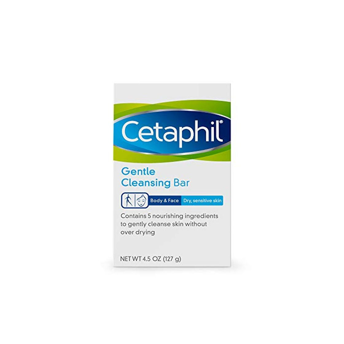 Product Cetaphil Barra de limpieza suave, 4,5 onzas