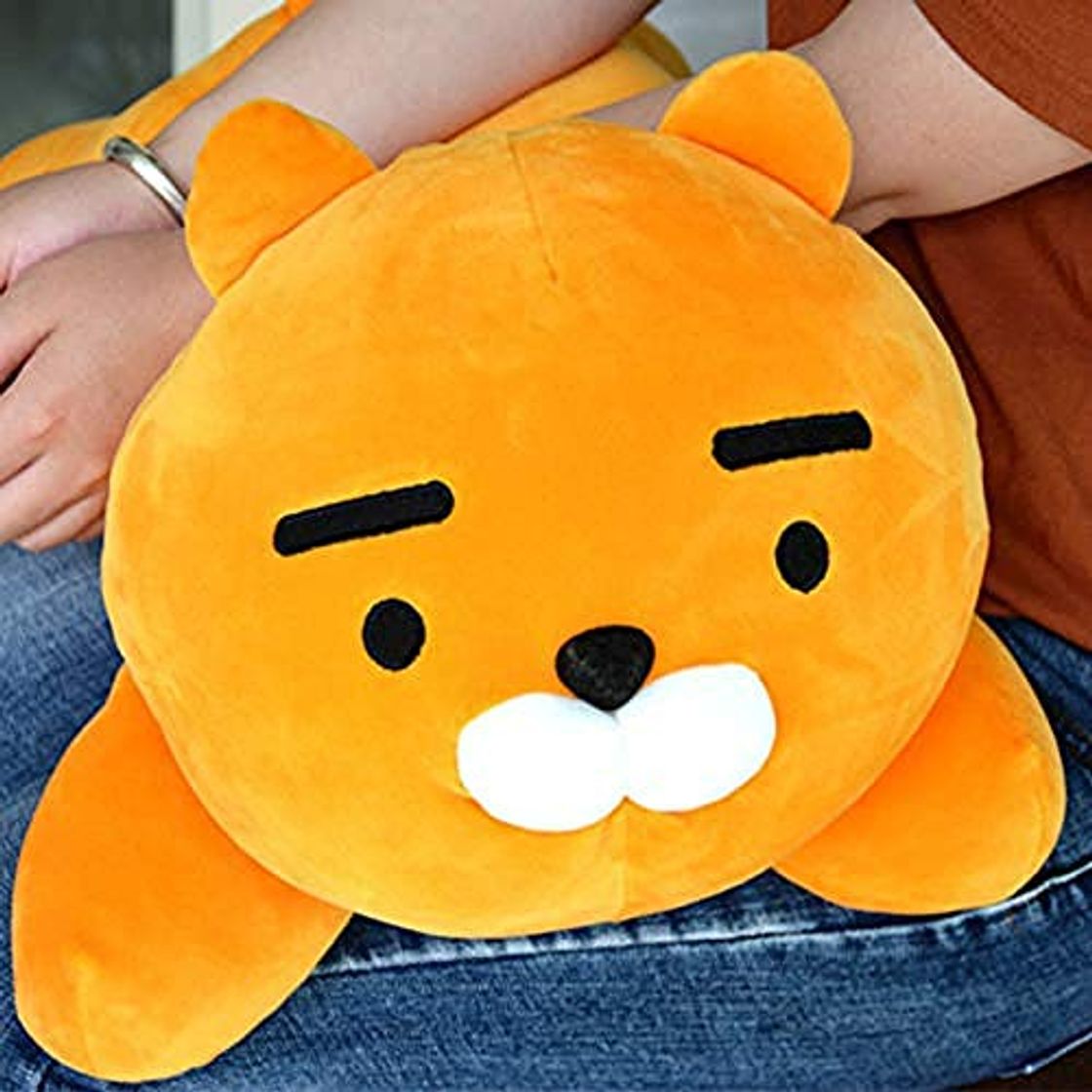 Social stogiit 55Cm Coreano Super Star Hot Kakao Friends Peluches Muñecas Cojín Relleno Figura de Dibujos Animados Juguetes Ryan Muzi Apeach Peluches