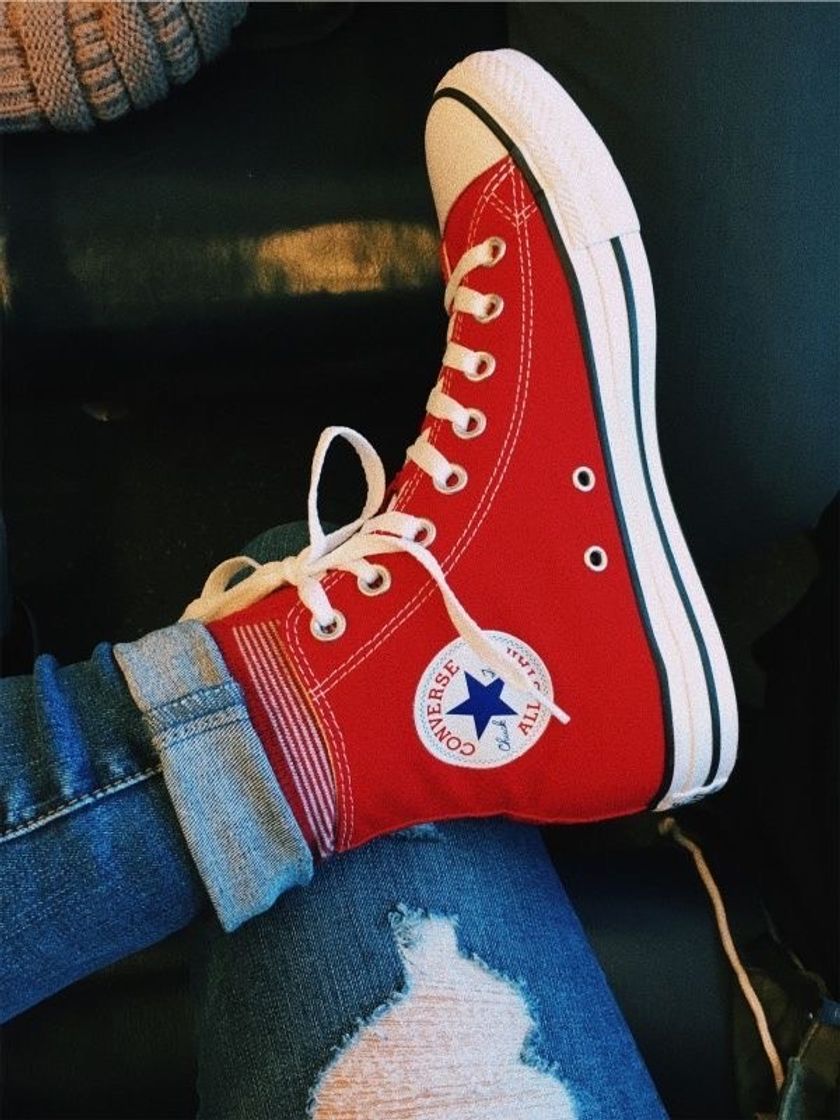 Moda All star vermelho 