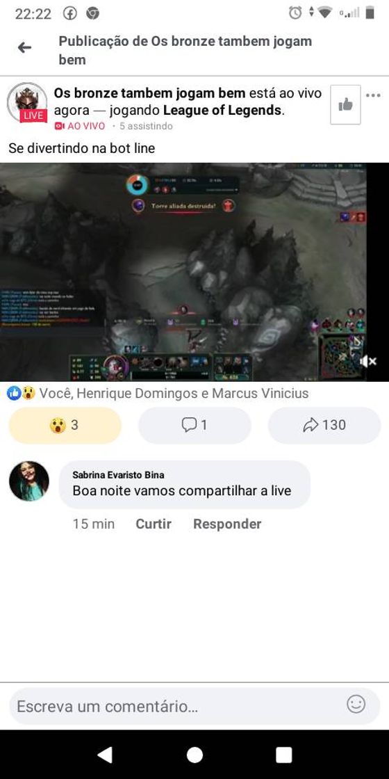 Videogames Live no face