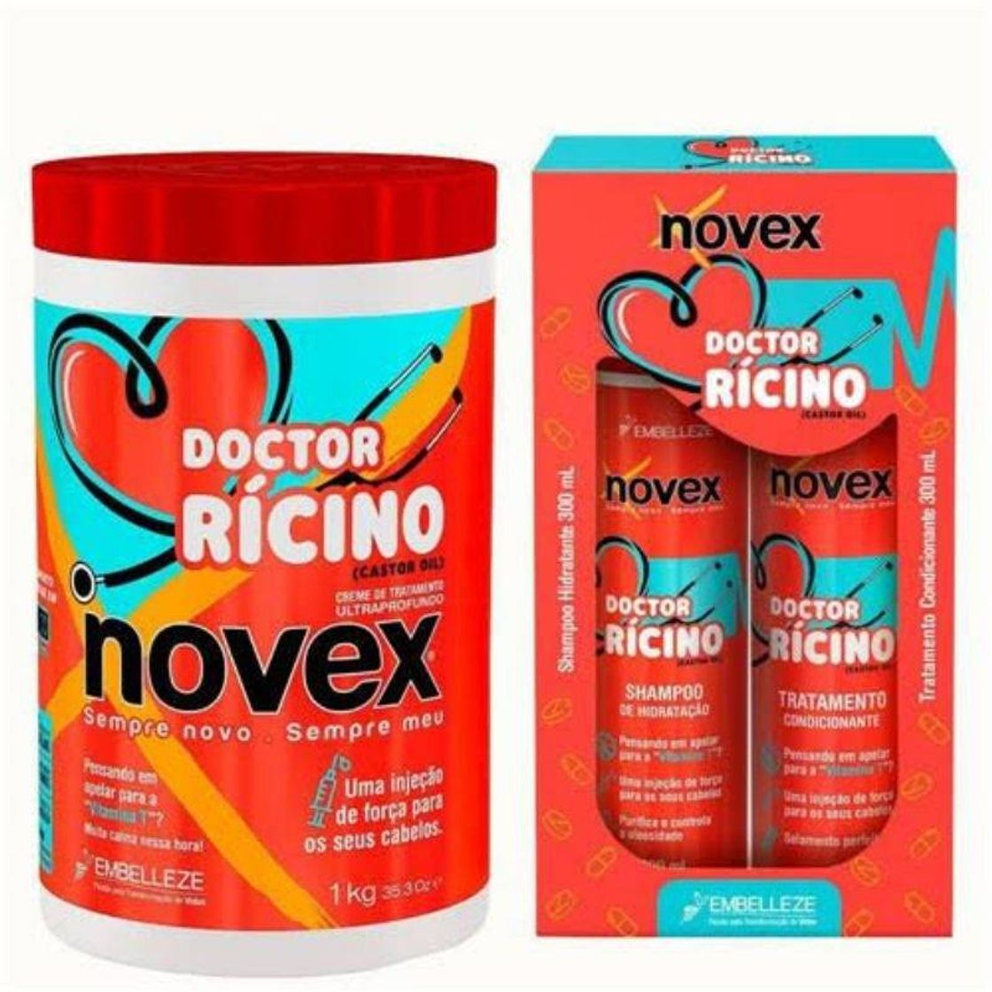 Productos Kit Novex Doctor Rícino shampoo