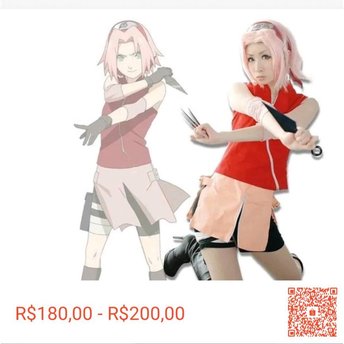 Fashion Cosplay Sakura Haruno