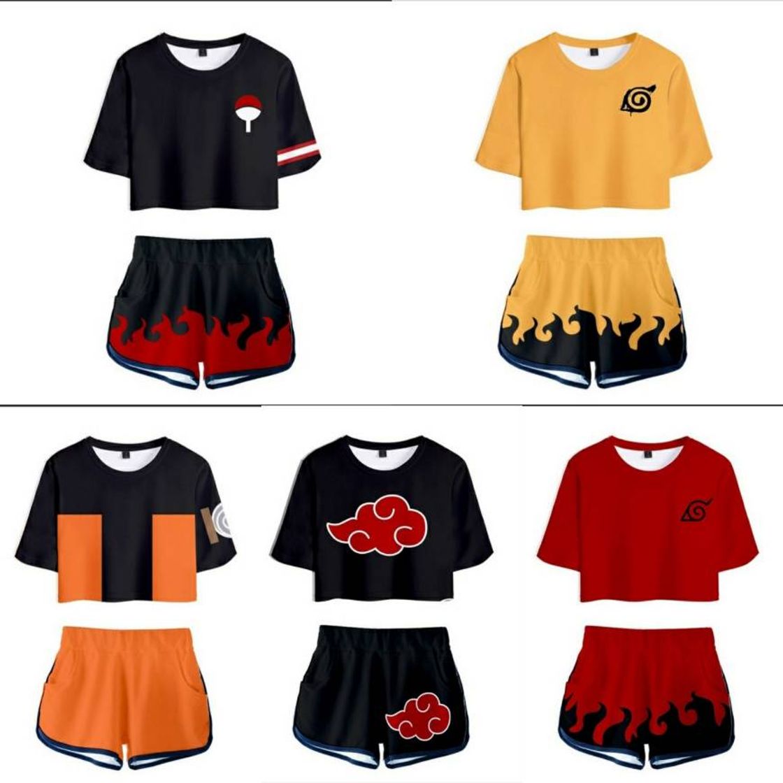 Fashion Pijamas tema Naruto