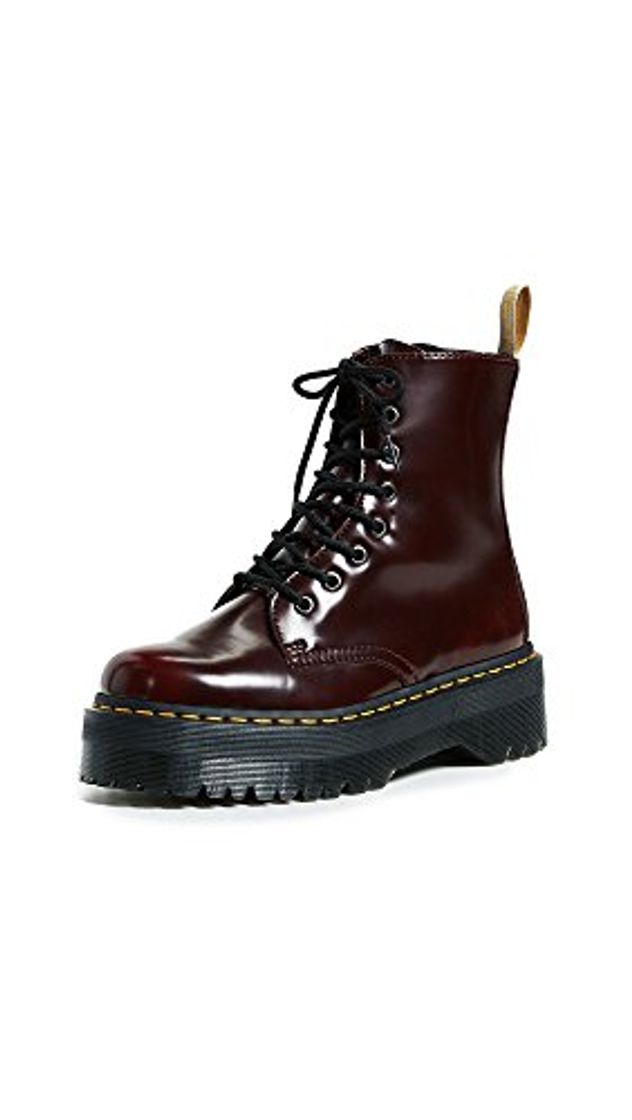 Social Dr. Martens 2976 botina vegano rojo cereza Cambridge Cepillo rojo burdeos 21802600,