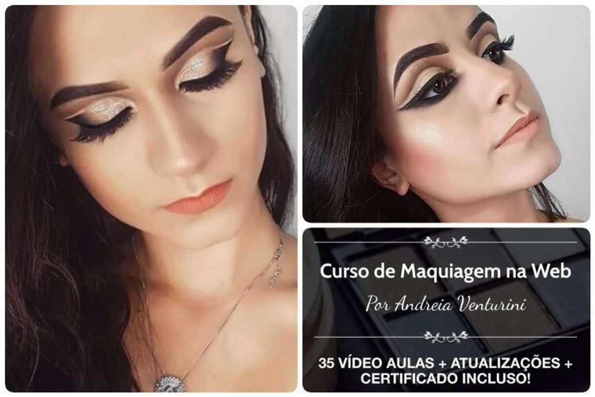 Fashion Curso Completo de Maquiagem com Certificado. Bom e Barato!