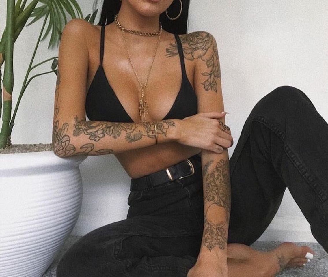 Fashion Mulheres tatuadas