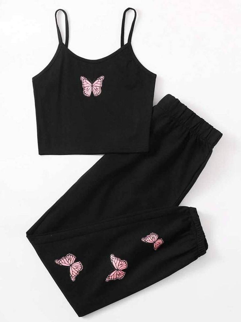 Fashion Conjunto Borboleta