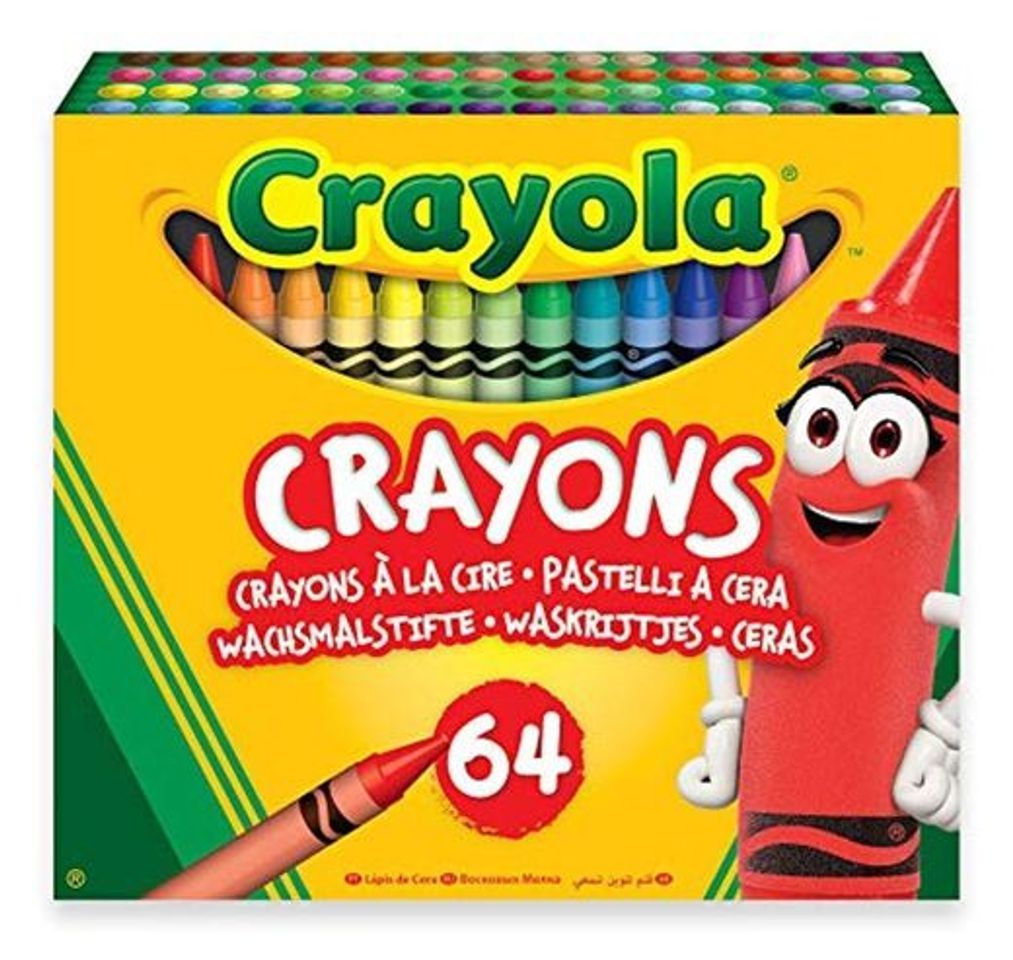 Producto CRAYOLA Crayola-52-6448 Set 64 Ceras 14x12cm, Multicolor