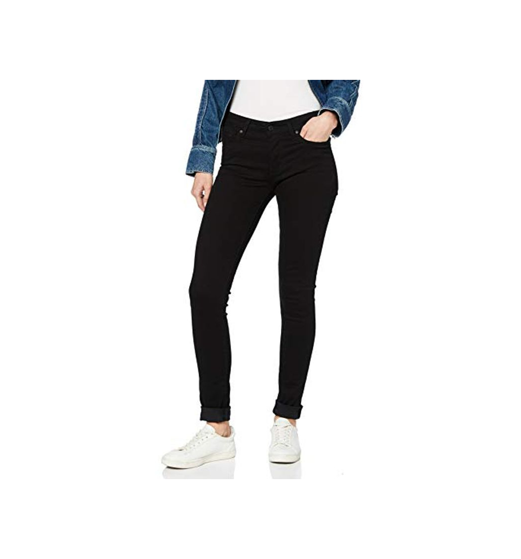 Fashion Levi's 711 Skinny Vaqueros, Black Sheep, 25W