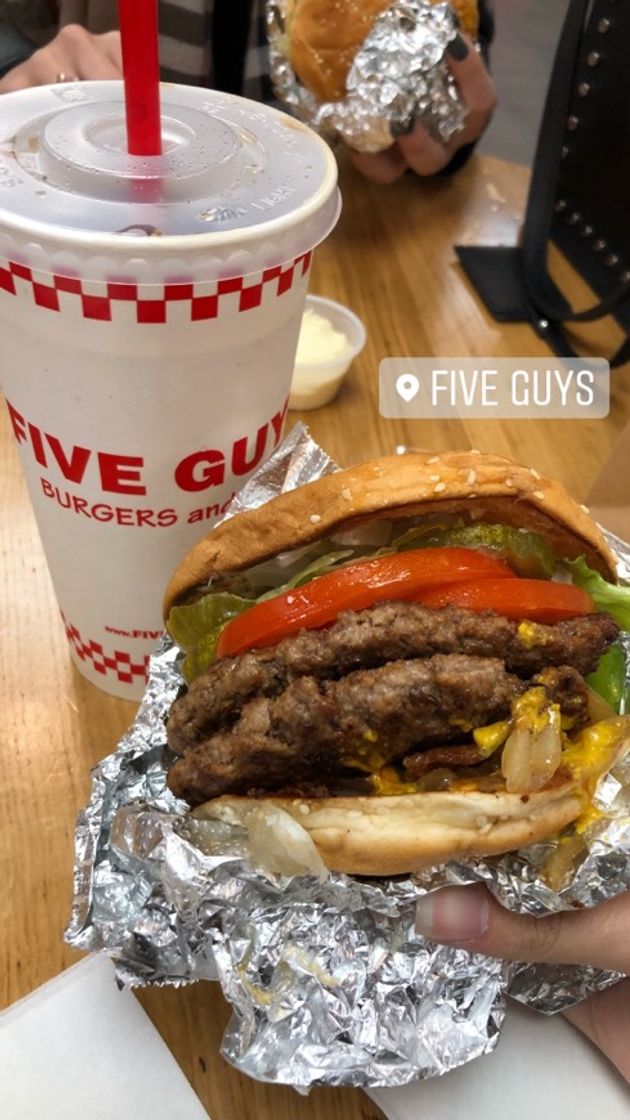 Restaurants Five Guys - Champs-Elysées