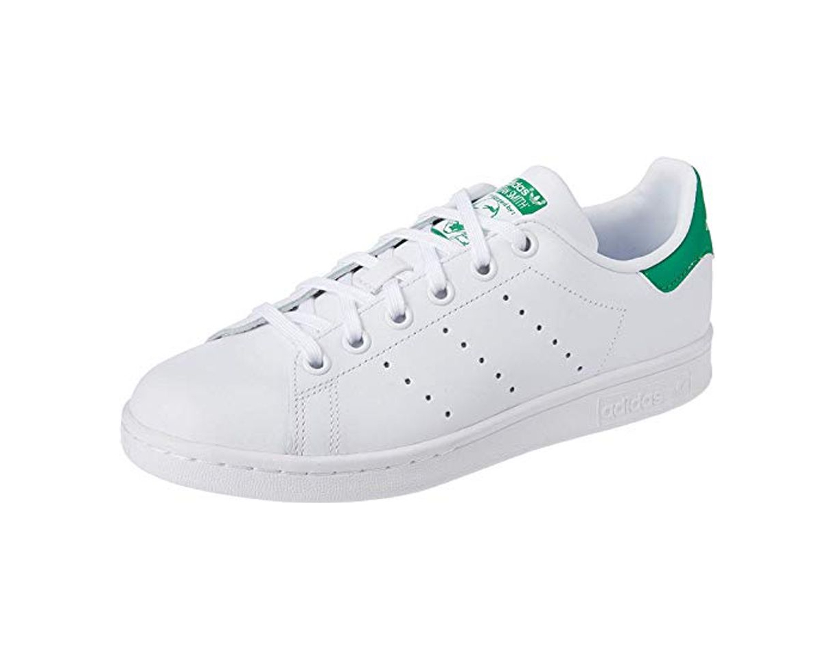 Moda adidas Stan Smith J Zapatillas Unisex Niños, Blanco