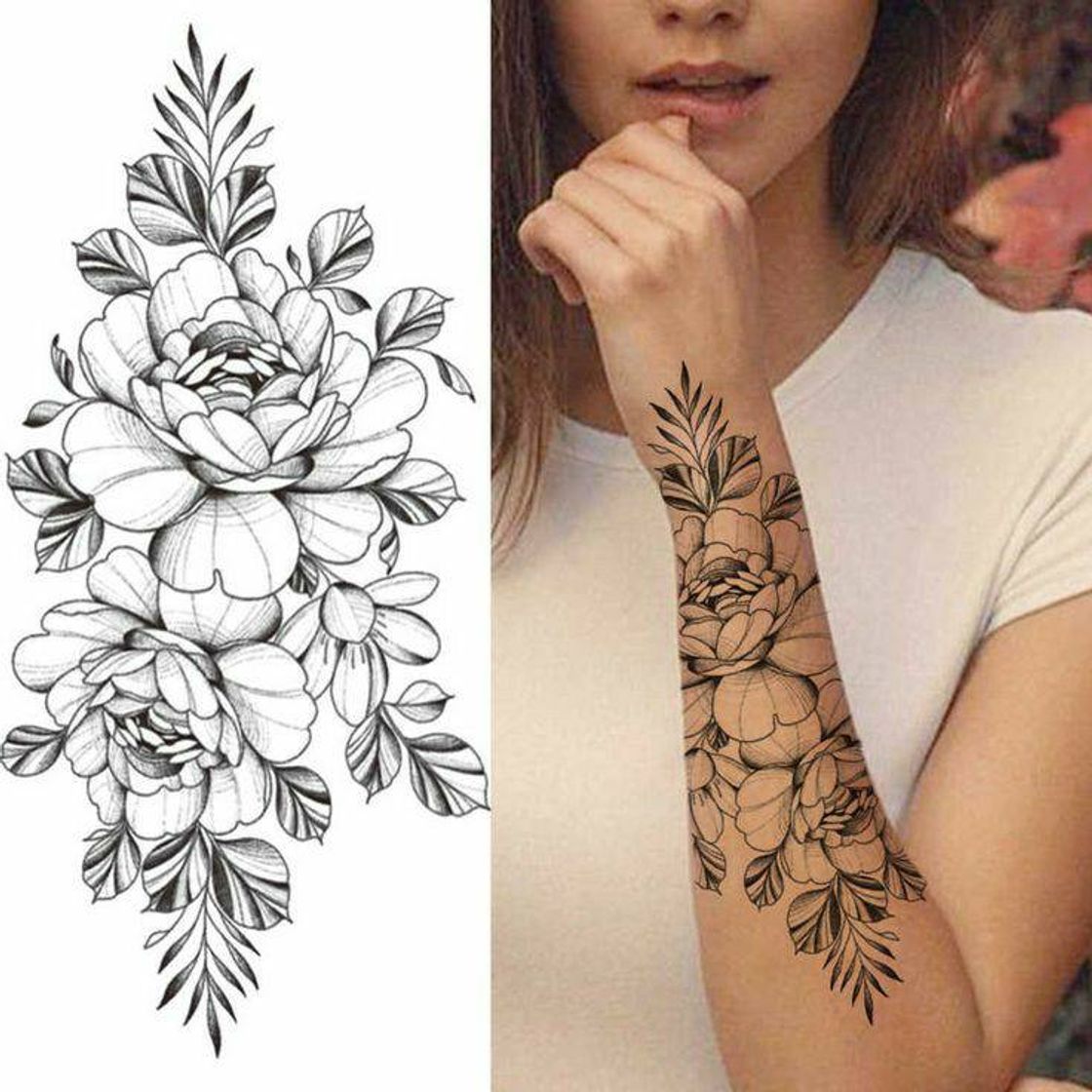 Moda Tatoo de florzinha. 🌸