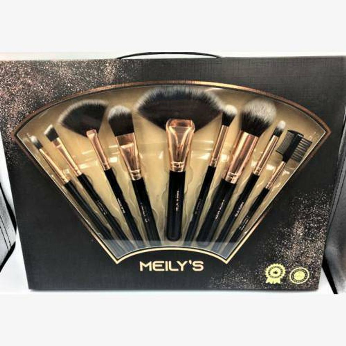 Fashion Kit De Pincel Com 9 Peças – Meily´s – Sousa Biju & VIP Make-Up